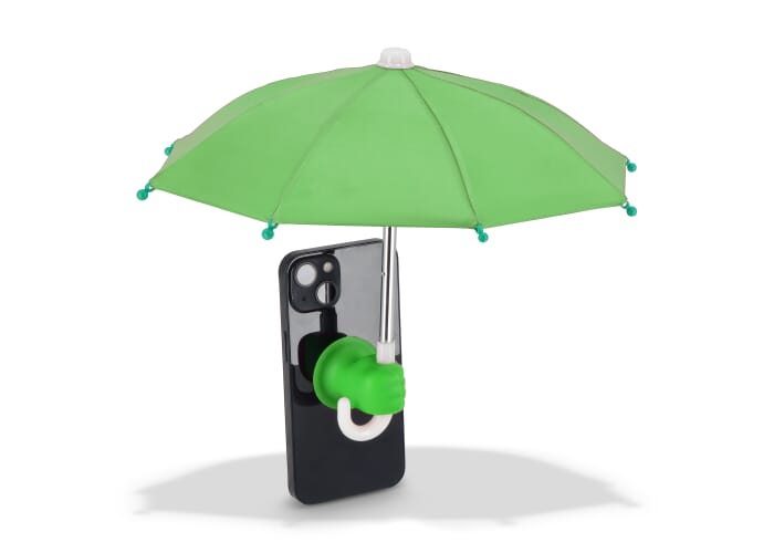 Mini parapluie de téléphone à personnaliser Vert 
